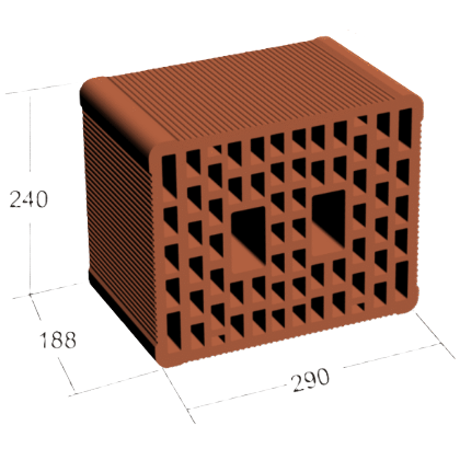Caramida Soceram 290x240x188